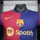 Camisa Barcelona Home 24/25 Jogador - Azul e Vermelha