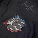 Camisa Barcelona Travis Scott Away 24/25 Jogador - Preta - Edição Limitada