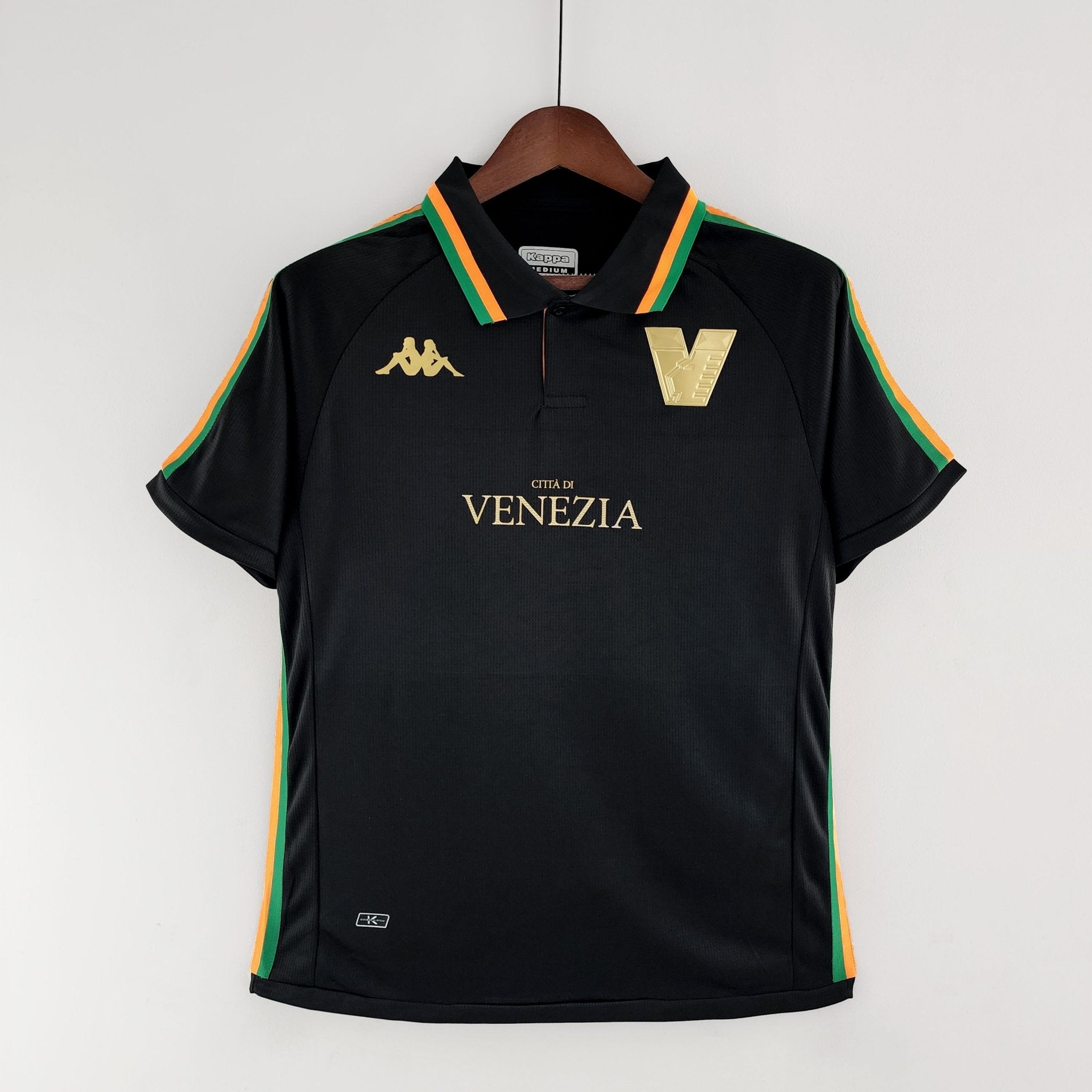 Camisa Venezia I 22/23 - Torcedor Kappa - Preto