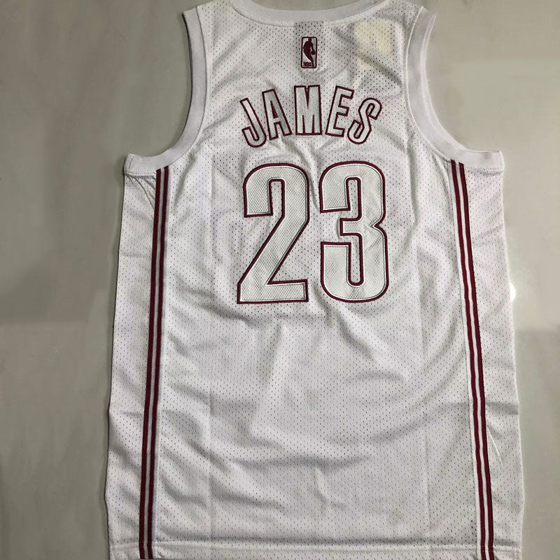 Regata Cleveland Cavaliers Retrô Adidas White Edition