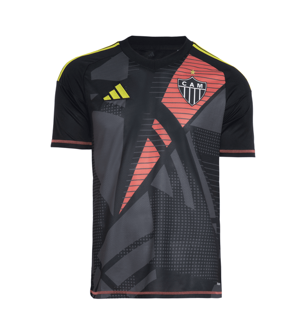 Camisa Goleiro Atlético Mineiro 2025/26 - Adidas Masculina - Preta