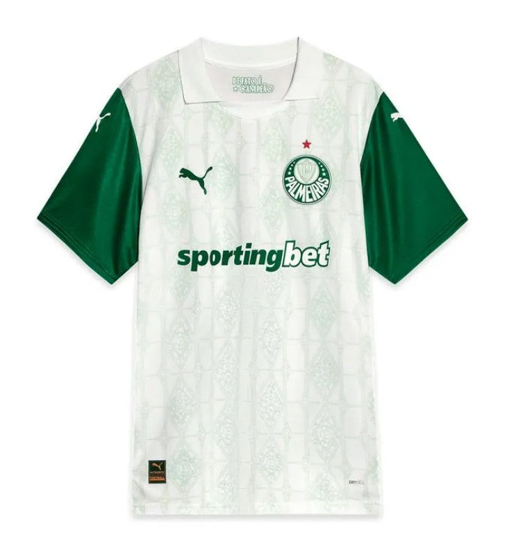 Camisa Palmeiras Away 2025/26 II - Torcedor - Branca