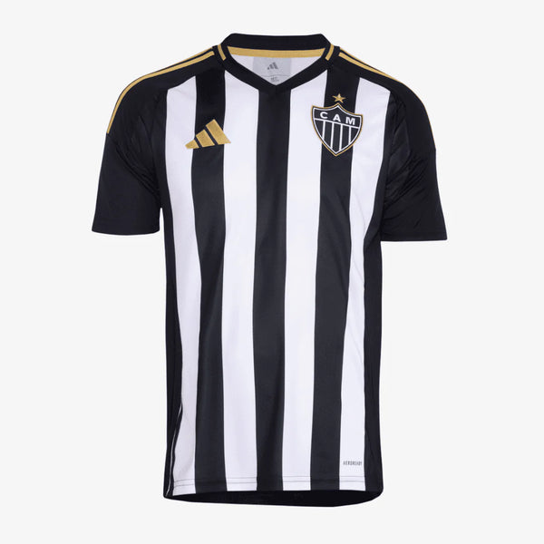 Camisa Atlético Mineiro 2025/26 Adidas - Preto e Branca