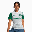 Camisa Feminina Puma Palmeiras 2025/26 II Torcedor - Branca