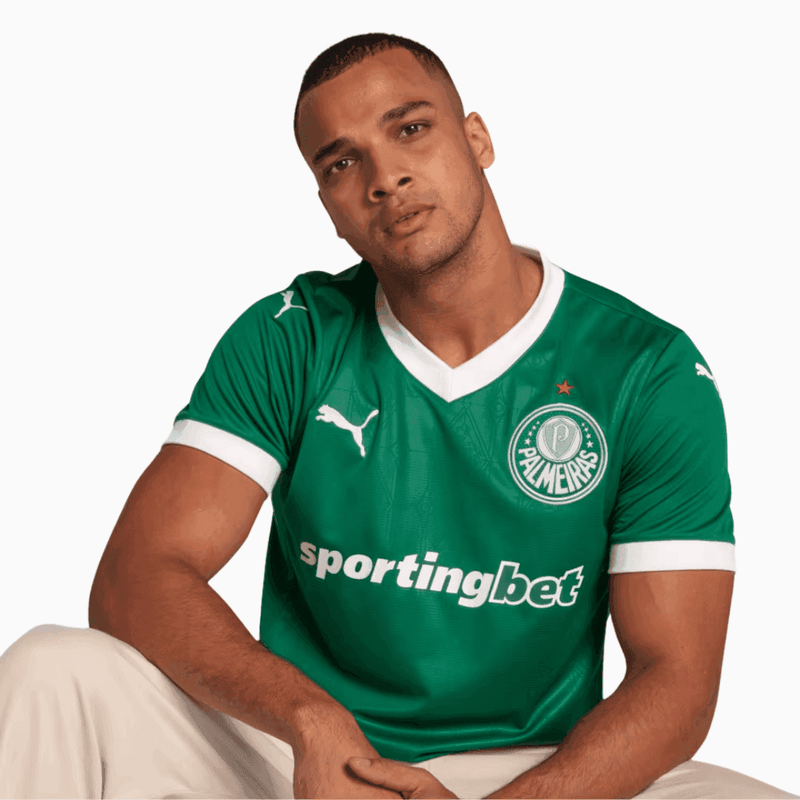 Camisa Puma Palmeiras 2025/26 I Torcedor - Verde