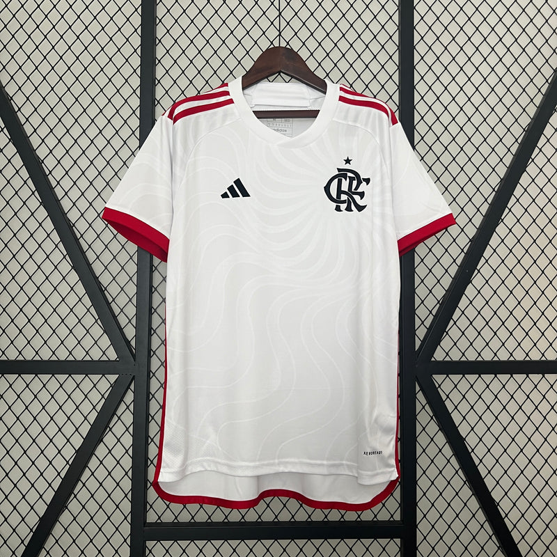 Camisa Flamengo Away II 24/25 Branco - Adidas Torcedor Masculina - Lançamento