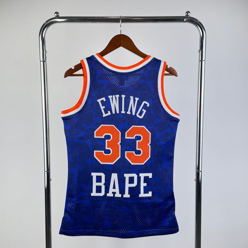 Regata New York Knicks Mitchell & Ness BAPE Edition Away 91/92