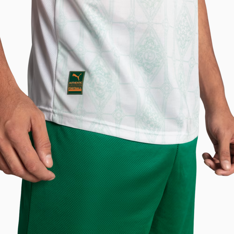 Camisa Puma Palmeiras 2025/26 II Jogador - Branca