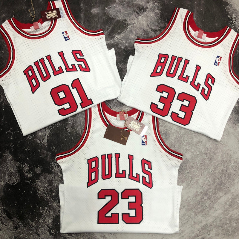 Regata Chicago Bulls Home Mitchell & Ness 97/98