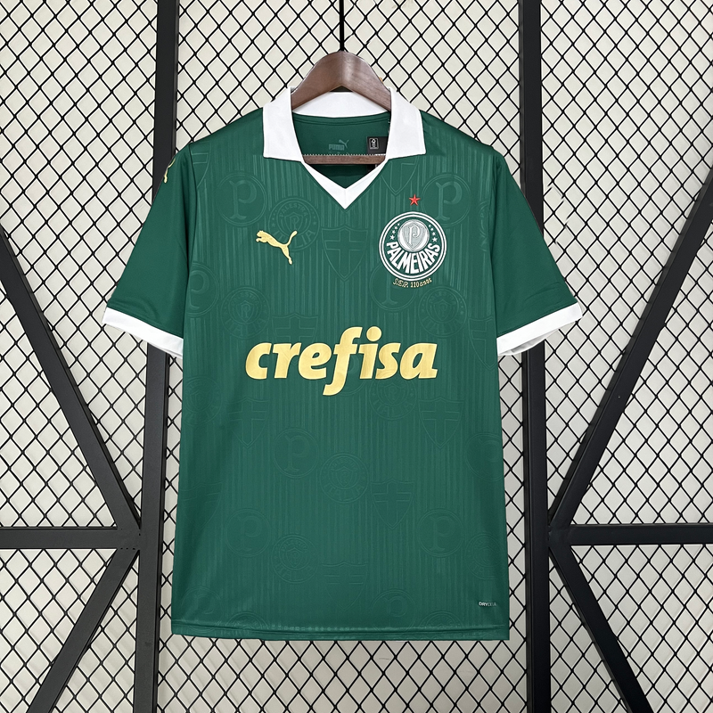 Camisa Palmeiras Home 24/25 - Puma Torcedor Masculina - Verde