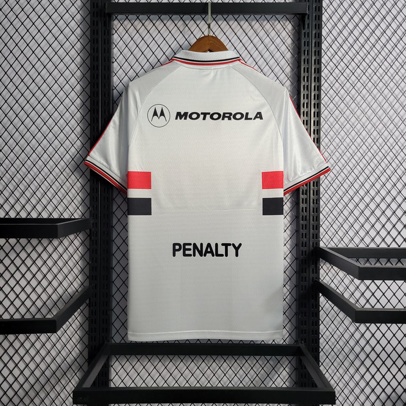 Camisa São Paulo SPFC Uniforme 1 Retrô 2000 - Penalty