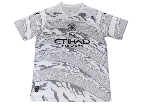 Camisa Manchester City “Ano do Dragão de Madeira” 24/25 s/n° Torcedor Masculina - Cinza