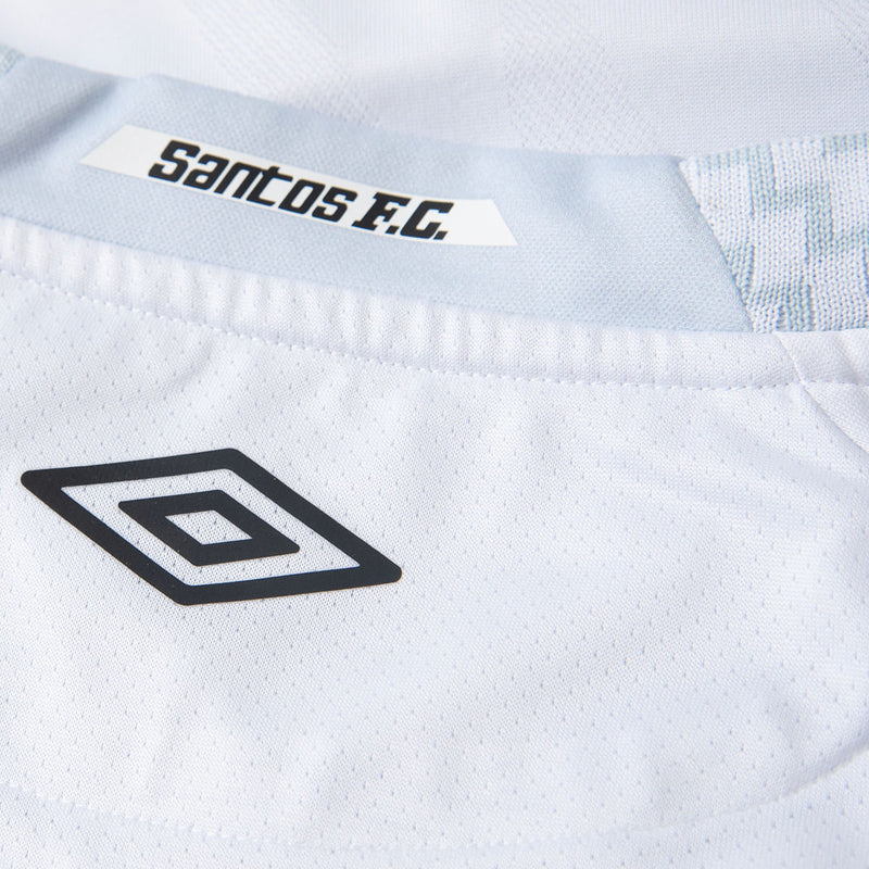 Camisa Masculina Umbro Santos Jogador 2025/26 I - Branca