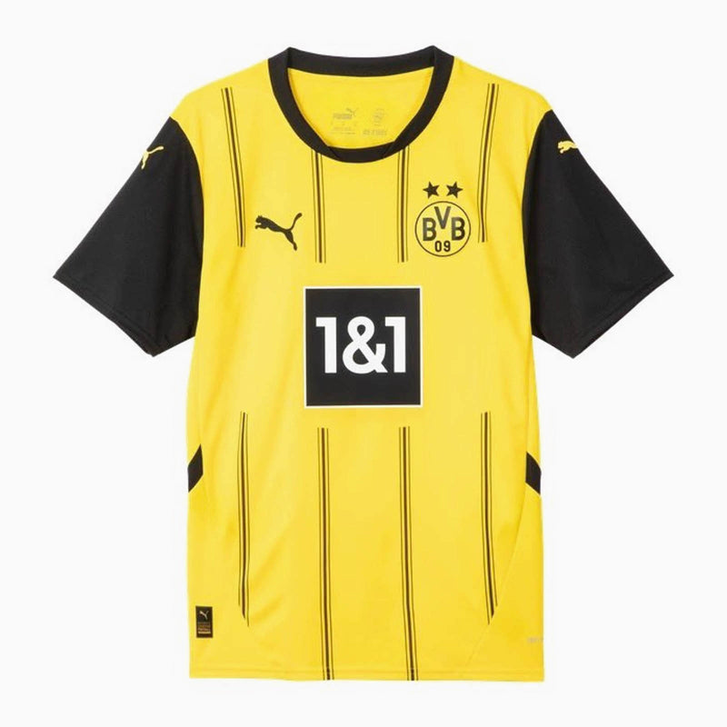 Camisa Borussia Dortmund Home 2024/25 s/n Torcedor Masculino - Amarela