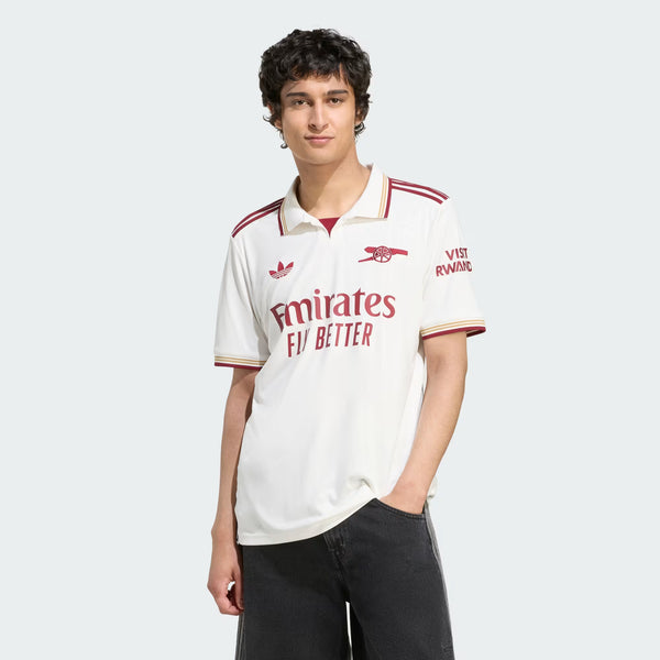 Camisa Arsenal 3 uniforme 2025/26 -  Modelo Torcedor - Bege