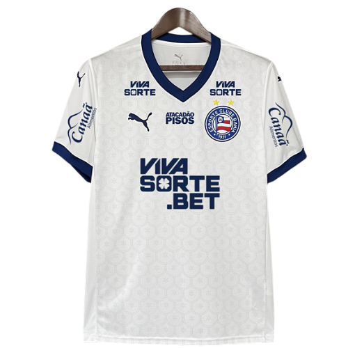 Camisa Bahia Home 2025/26 - Branca