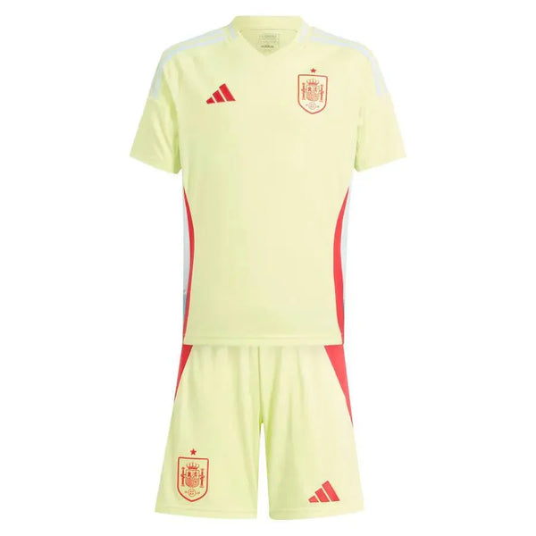 Conjunto Infantil Espanha II 2024 - Torcedor Amarelo