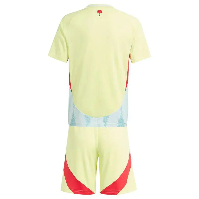 Conjunto Infantil Espanha II 2024 - Torcedor Amarelo