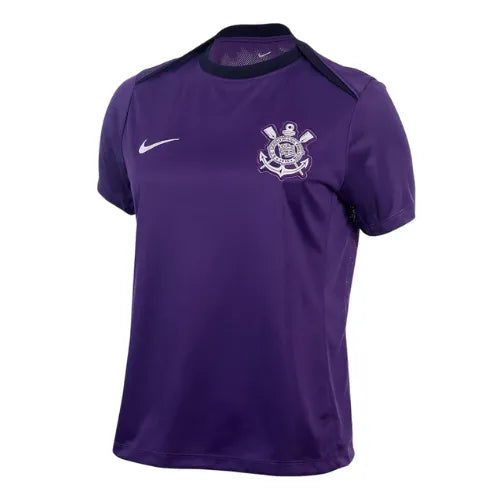 Camisa Corinthians Feminina Treino 2025/26 - Roxa