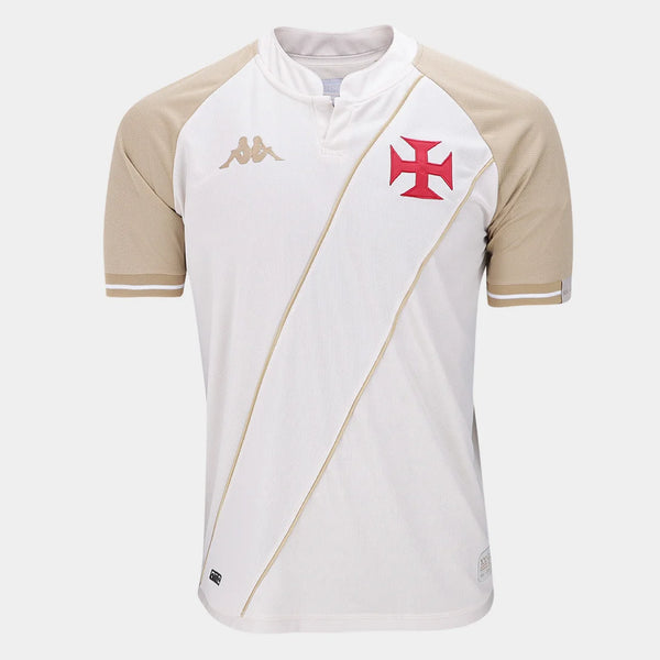 Camisa Vasco 24/25 Terceiro Uniforme - Kappa - Bege  - Lançamento