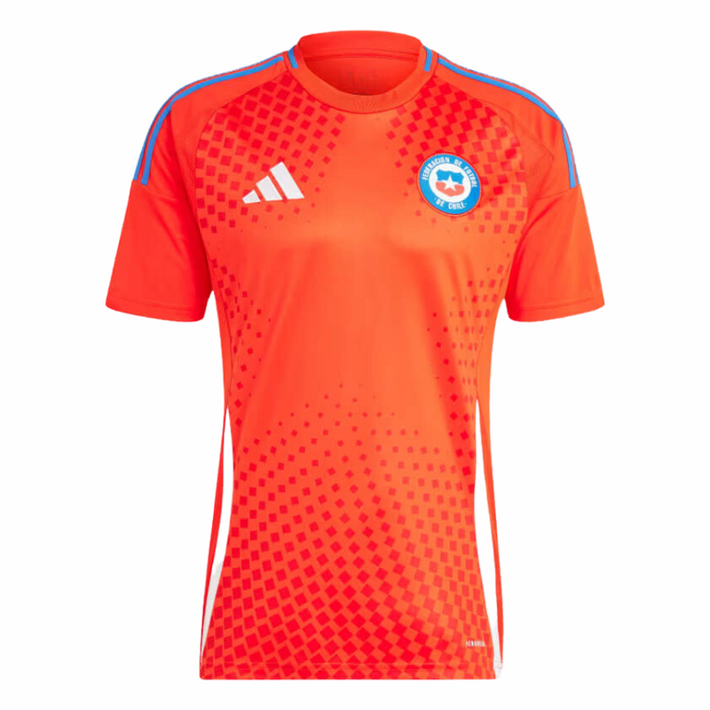 Camisa Chile Titular 24/25 - Adidas Torcedor Masculina