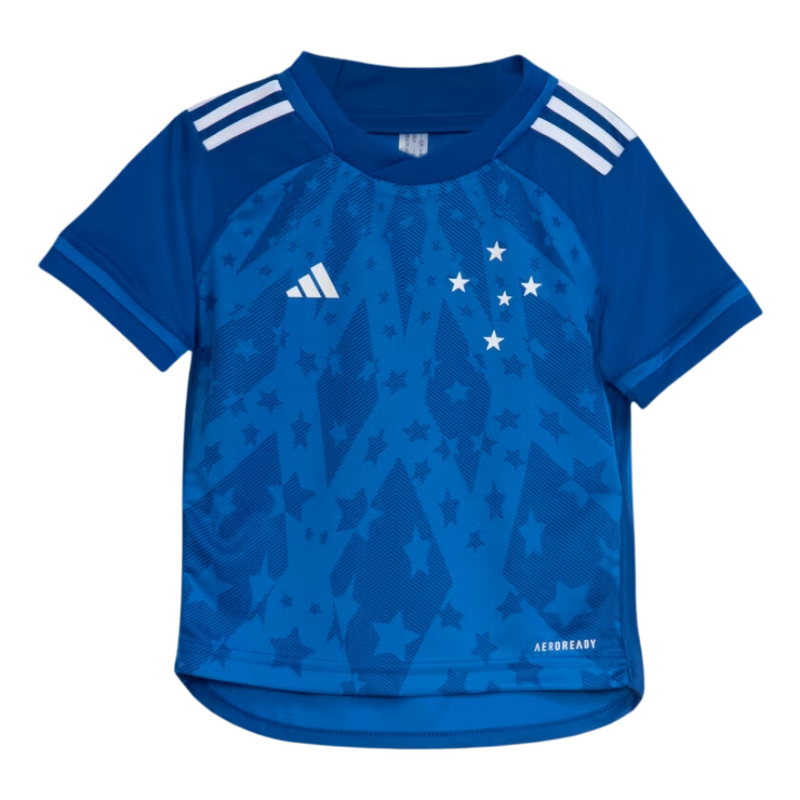 Kit infantil Cuzeiro Reserva Uniforme 24/25 Adidas