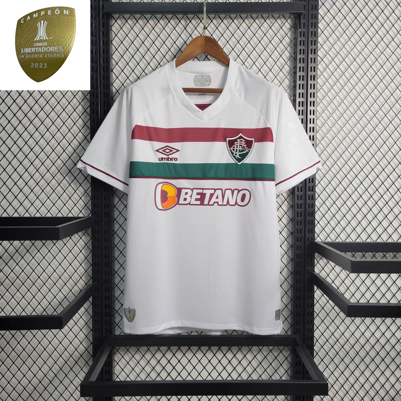 Camisa Fluminense Away 23/24 - Umbro Torcedor Masculina - PATCH CAMPEÃO DA LIBERTADORES