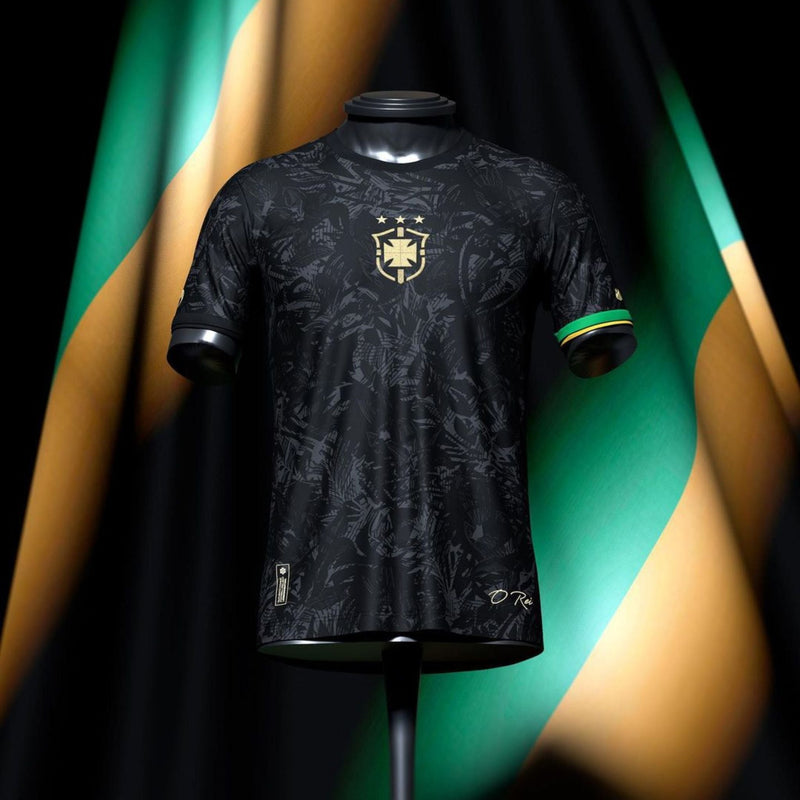 Camisa Brasil "O Rei" 2024 - Edição Exclusiva em homenagem ao Rei Pelé