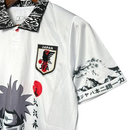 Camisa Japão Anime Naruto Pain Yahiko Akatsuki 24/25 - Torcedor Masculina - Branco com detalhes em Preto