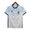 Camisa Japão Retrô Anime Dragon Ball 16/17 - Torcedor Adidas Masculina - Branca com detalhes em Azul