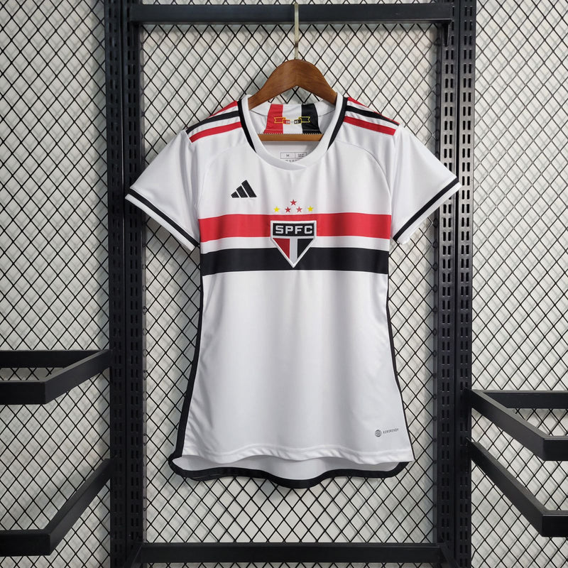 Camisa São Paulo I 23/24 - Adidas Torcedor Feminina