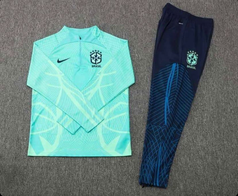 Conjunto de frio Seleção Brasileira 2022 Azul