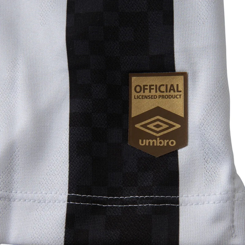 Camisa Santos Away 2025/26 Jogador - Preta e Branca