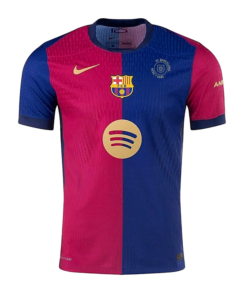Camisa Barcelona Home 24/25 Jogador - Azul e Vermelha