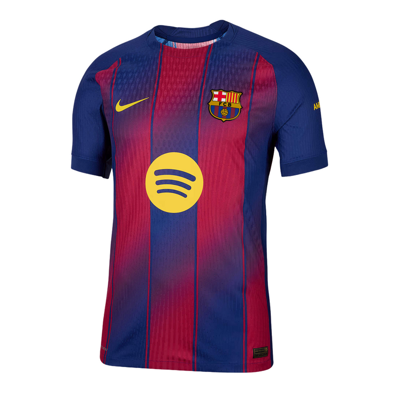 Camisa Barcelona Home 2025/26 – Lamine Yamal 10 – Azul e Vermelho