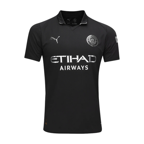Camisa Manchester City Away 2025/26 – Uniforme 2 – Preto