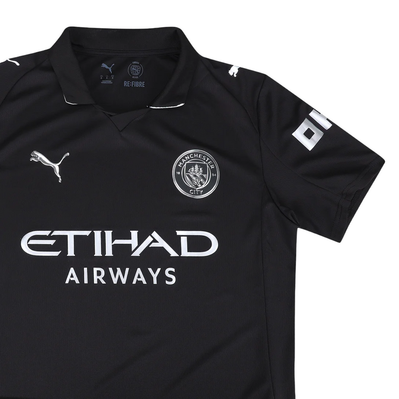 Camisa Manchester City Away 2025/26 – Uniforme 2 – Preto