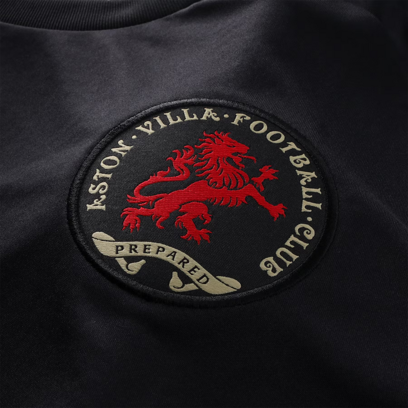 Camisa Aston Villa 150 Anos 2025/26 – Edição Especial – Preto