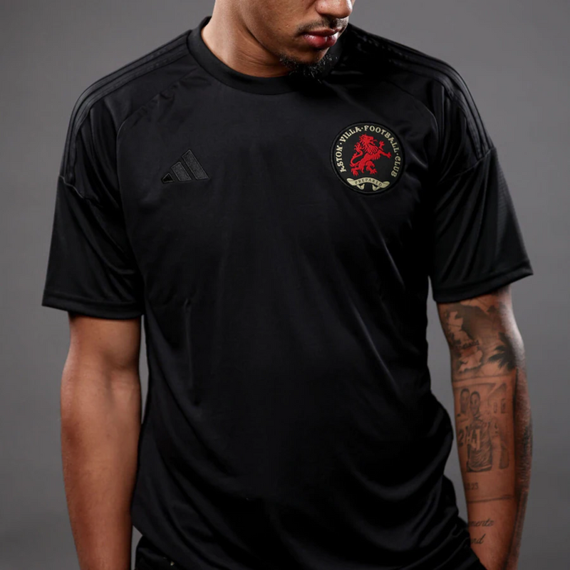 Camisa Aston Villa 150 Anos 2025/26 – Edição Especial – Preto