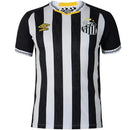 Camisa Santos Away 2025/26 Jogador - Preta e Branca