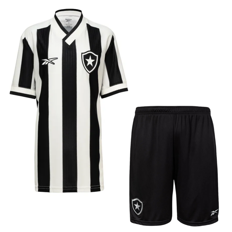 Kit infantil Botafogo Titular Uniforme 24/25 Reebok