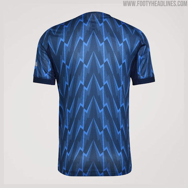 Camisa Arsenal Away 2025/26 - Modelo Torcedor - Azul
