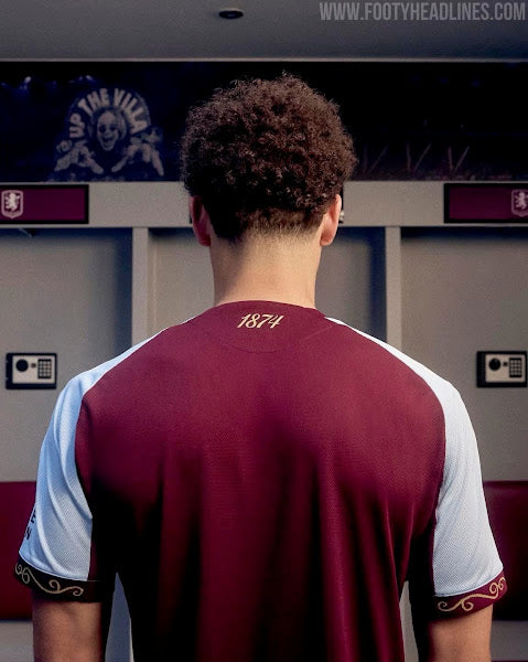 Camisa Aston Villa Home 2025/26 - Modelo Torcedor - Vermelho