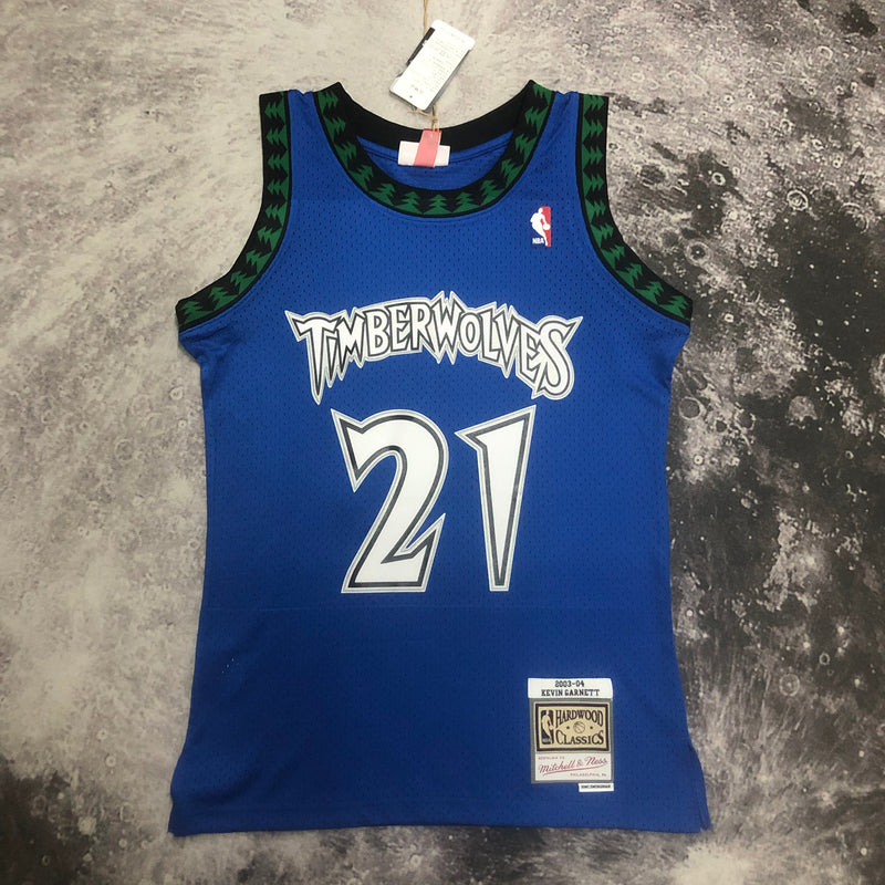 Regata Minnesota Timberwolves Mitchell & Ness Away 03/04