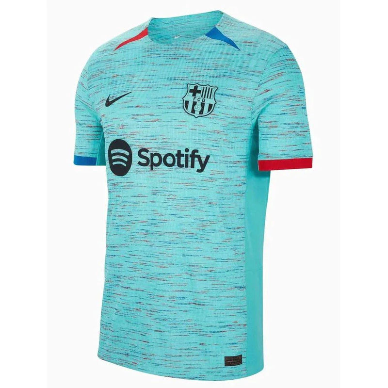 Camisa Barcelona lll 2023/24 Azul - Modelo Torcedor