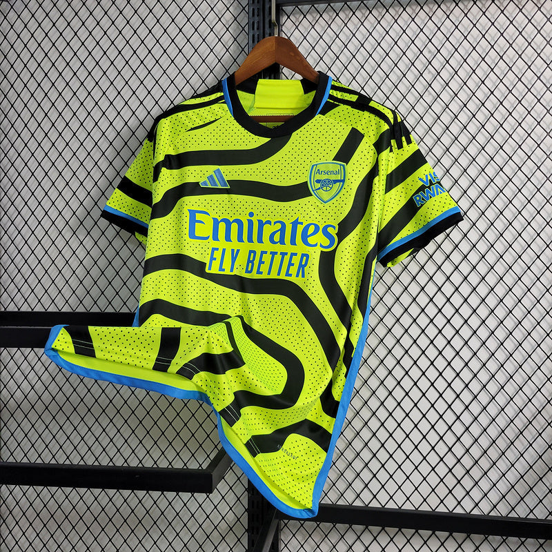 Camisa Arsenal ll 2023/24 Verde - Modelo Torcedor