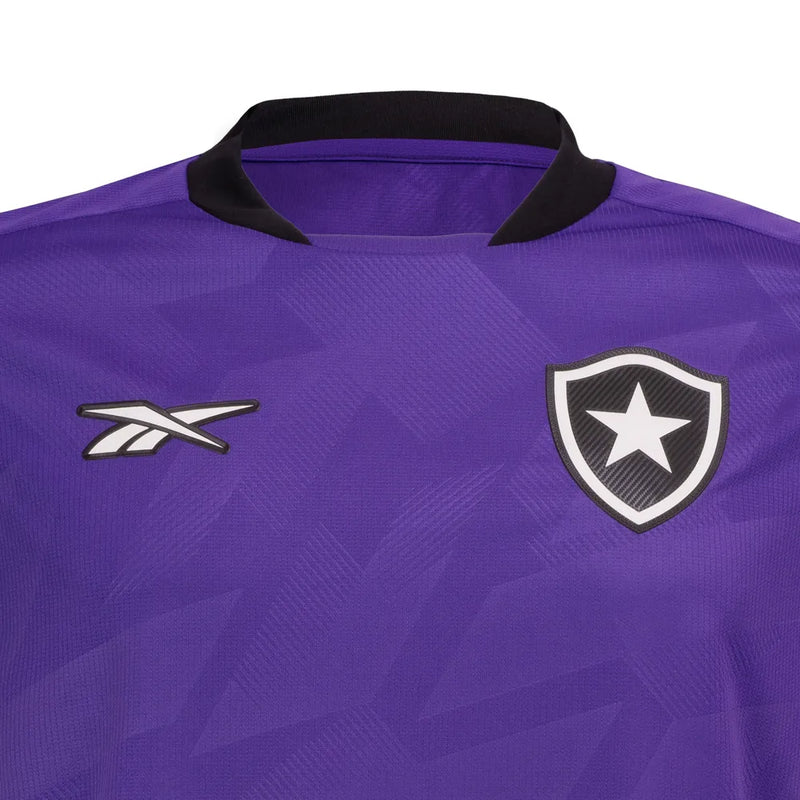 Camisa Botafogo Reserva 2025/26 - Reebok Torcedor  - Preta - Lançamento