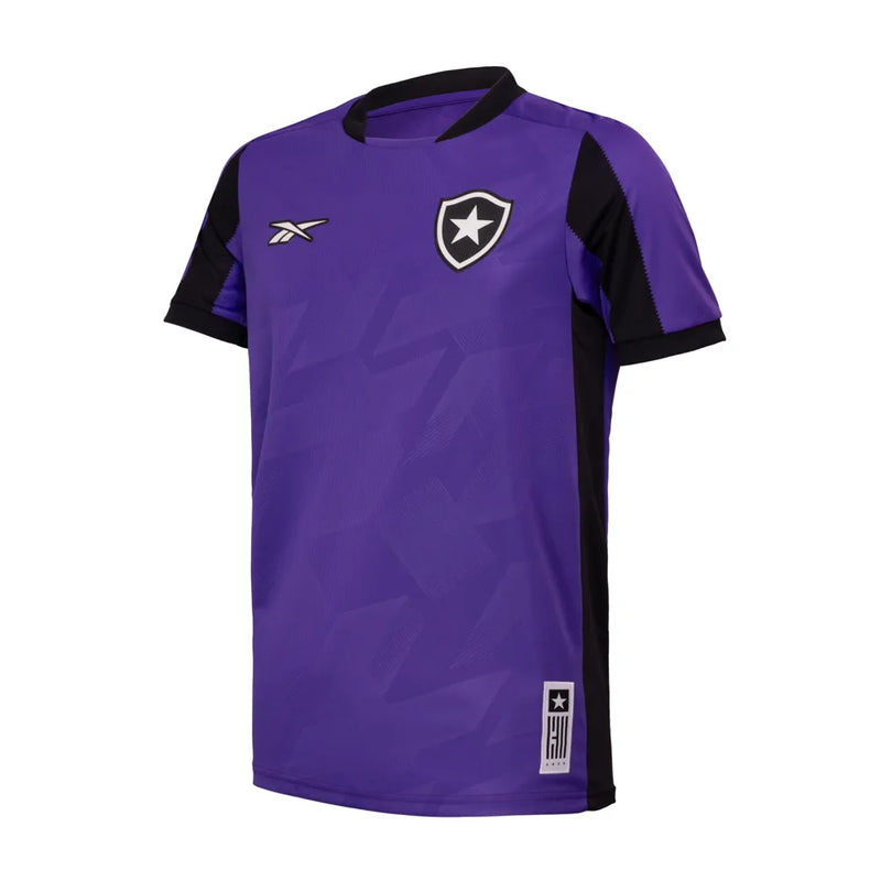 Camisa Botafogo Reserva 2025/26 - Reebok Torcedor  - Preta - Lançamento