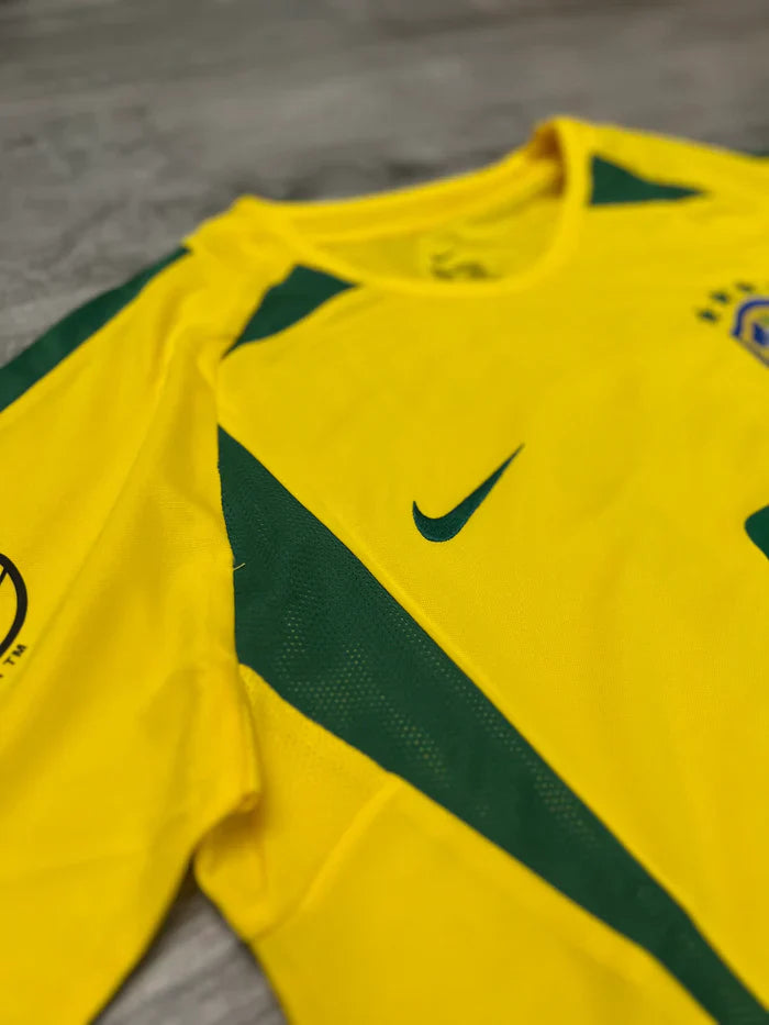 Camisa Retrô Seleção Brasileira 2002/02 Titular