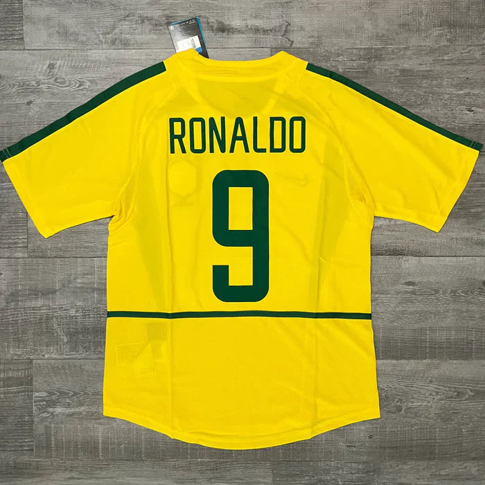 Camisa Retrô Seleção Brasileira 2002/02 Titular